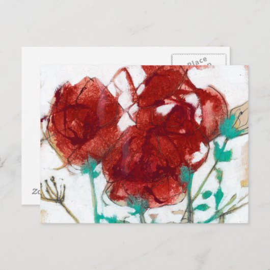 Carte Postale Expression Fleur I (Devant / Derrière)