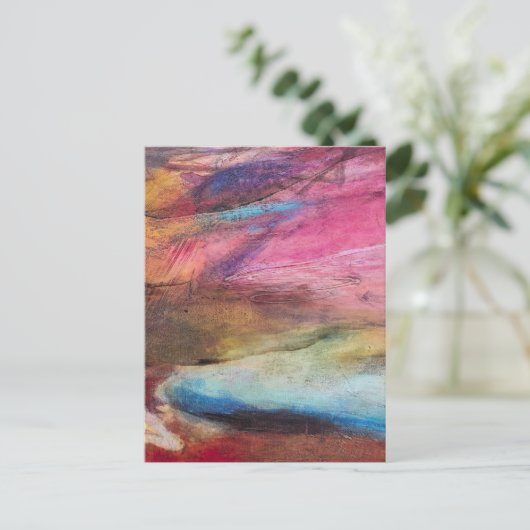 Carte Postale Expression Fuchsia (Debout devant)