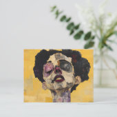 Carte Postale Expressionist Ethereal Portrait - Surrealist  (Debout devant)