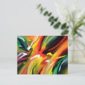 Carte Postale Expressionniste Abstrait moderne et tendance sur m (Debout devant)