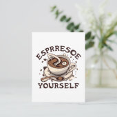 Carte Postale Exprimez-vous (Debout devant)