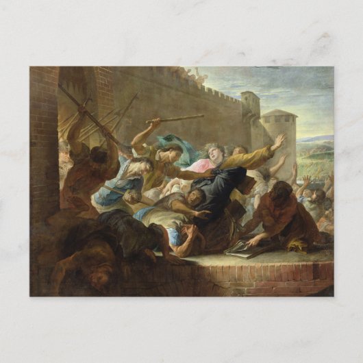 Carte Postale Expulsion des Huguenots (Devant)