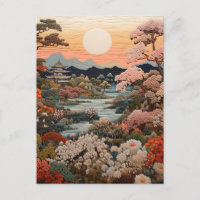 Exquise Tapisserie japonaise traditionnelle Art :