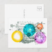 Carte Postale Extension de l'art multivers (Devant / Derrière)