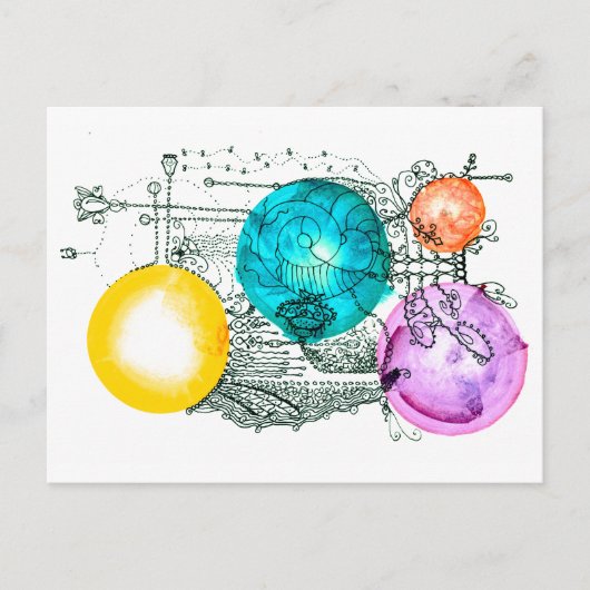 Carte Postale Extension de l'art multivers (Devant)