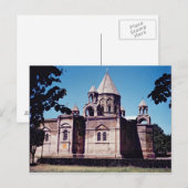 Carte Postale Extérieur de la cathédrale d'Etchmiadzin (Devant / Derrière)