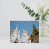 Carte Postale Extérieur de la pagode Shwedagon (Debout devant)