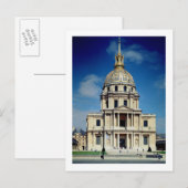 Carte Postale Extérieur de l'église, commencé 1676 (photo) (Devant / Derrière)