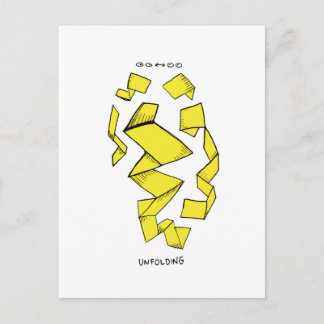 Carte Postale Extérieur/Intérieur. Un Abstrait.