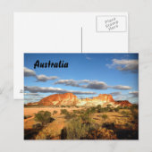Carte postale extérieure australienne (Devant / Derrière)
