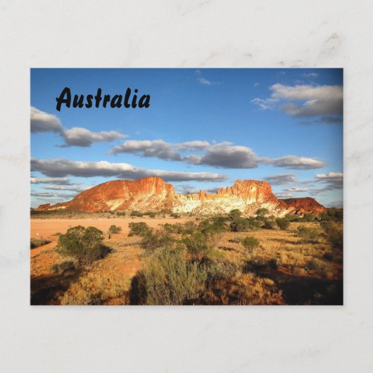 Carte postale extérieure australienne (Devant)