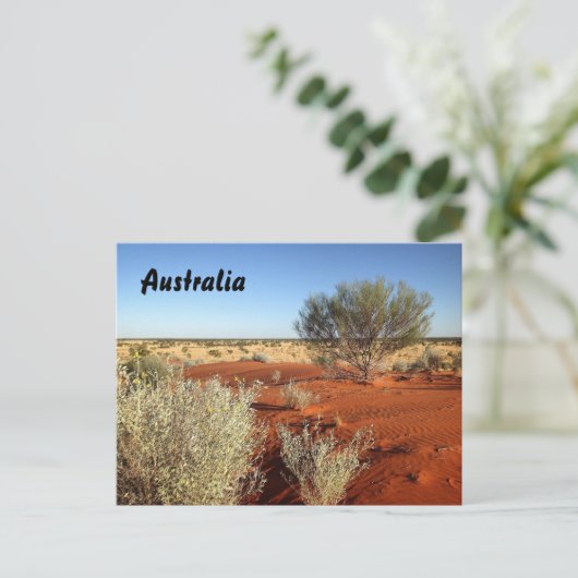 Carte postale extérieure australienne (Debout devant)