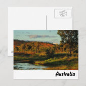 Carte postale extérieure australienne (Devant / Derrière)