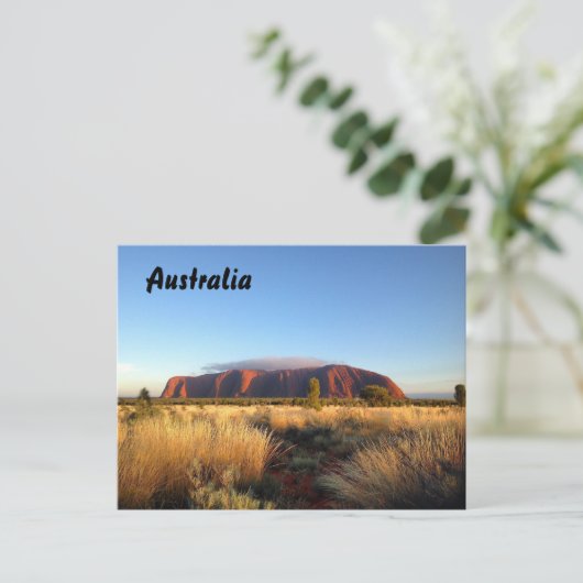 Carte postale extérieure australienne (Debout devant)