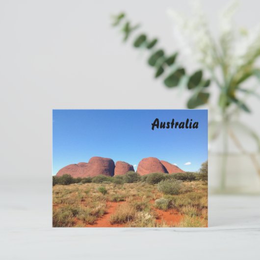Carte postale extérieure australienne (Debout devant)