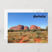 Carte postale extérieure australienne (Devant / Derrière)