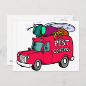 Carte Postale Exterminateur (Devant / Derrière)