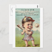 Carte Postale Exterminateurs de cafards et de bogues de lit Getz (Devant / Derrière)