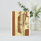 Carte Postale Extincteur (Debout devant)