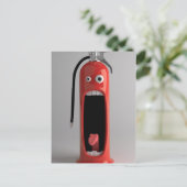 Carte Postale Extincteur de cris (Debout devant)