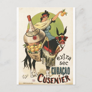 Carte Postale "Extra Sec. Curaçao Cusenier" Publicité Liquer