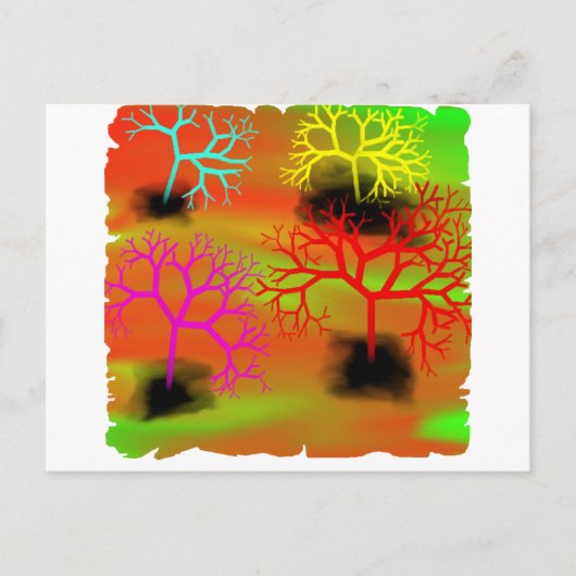 Carte Postale Extraction D'Arbres Par Suicide Chrystal (Devant)