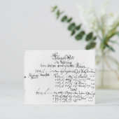 Carte Postale Extrait du salaire de J.S. Bach (Debout devant)