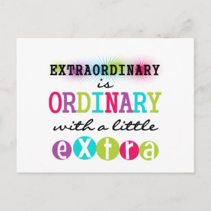 Carte Postale Extraordinaire