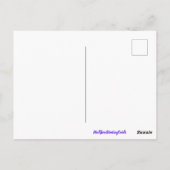 Carte postale Extraordinaire Girlfriend (Dos)