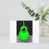Carte Postale Extraterrestre (Debout devant)