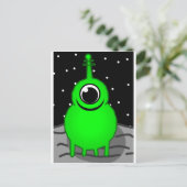 Carte Postale Extraterrestre (Debout devant)