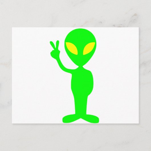 Carte Postale Extraterrestre (Devant)