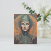 Carte Postale Extraterrestre (Debout devant)