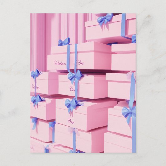 Carte Postale Extravaganza cadeau de la Saint-Valentin (Devant)