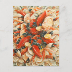 Carte Postale Extravaganza de fruits de mer 2010