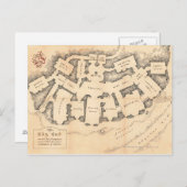 Carte Postale extrémité du sac (Devant / Derrière)