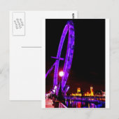 Carte Postale Eye de Londres (Devant / Derrière)
