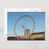 Carte Postale Eye de Londres (Devant / Derrière)