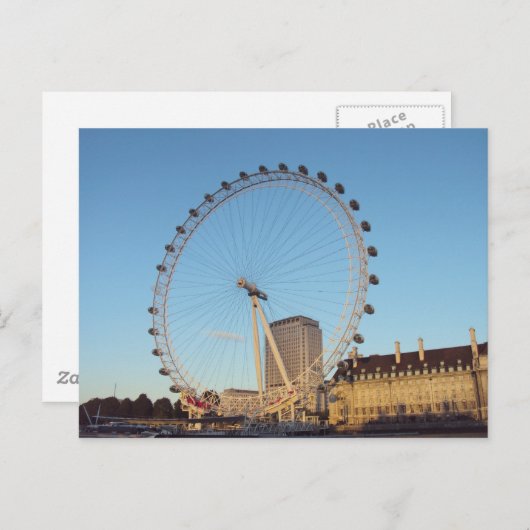 Carte Postale Eye de Londres (Devant / Derrière)
