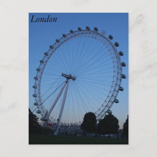 Carte Postale Eye de Londres (Devant)