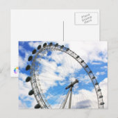 Carte Postale Eye de Londres (Devant / Derrière)