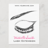 Carte Postale Eye Sketch Mascara Lash Extension (Devant)