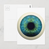 CARTE POSTALE EYEBALL ~ (Devant / Derrière)