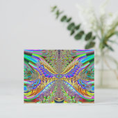 Carte Postale Eyeful of Color (Debout devant)