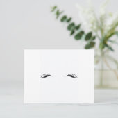 Carte Postale Eyelashes (Debout devant)
