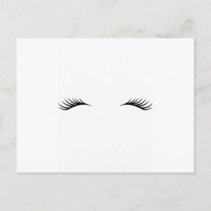 Carte Postale Eyelashes