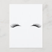 Carte Postale Eyelashes (Devant)
