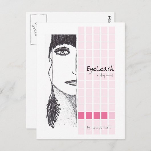 Carte postale EyeLeash (Devant / Derrière)