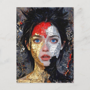 Carte Postale Eyes Of The Ember – “Portrait aux braises”