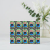 Carte Postale Eyes Peacock (Debout devant)